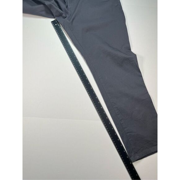 TAYLRD Tech Chino Pant Taylrd Fit Size 36 X 30 Blackened Pearl Grey Golf Work - Picture 7 of 8